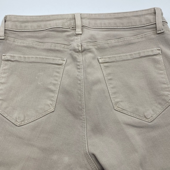 L’agence Margot Skinny Jeans in Biscuit Tan Size 27 High Rise Skinny Cropped - Picture 4 of 6